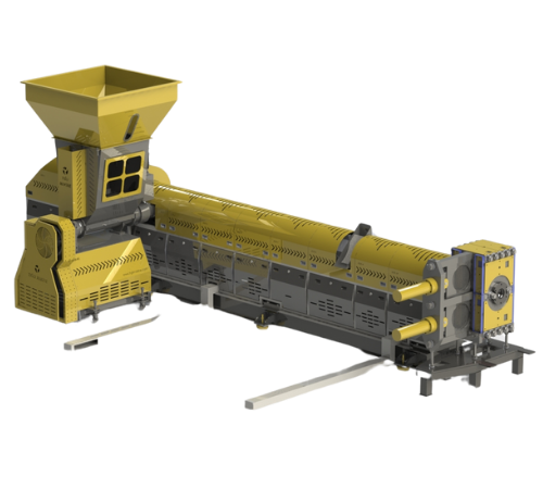 GRANÜL EXTRUDER MAKİNASI YAN BESLEMELİ